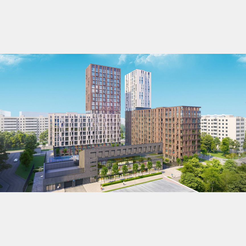 1-к. квартира, 70,3 м², 4/20 эт.