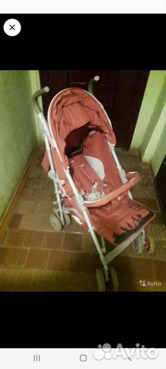 Коляска трость