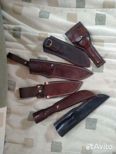 Продам ножны из кожи