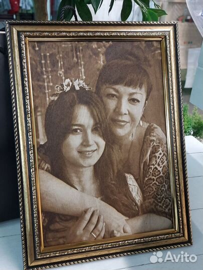 Выжигаем портреты на дереве/фанере