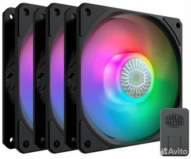 Вентиляторы Cooler Master SickleFlow 120 argb 3in1