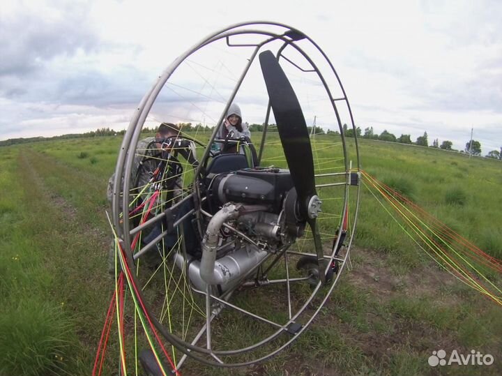 Паралёт двухместный Скат с крылом и спас.парашютом