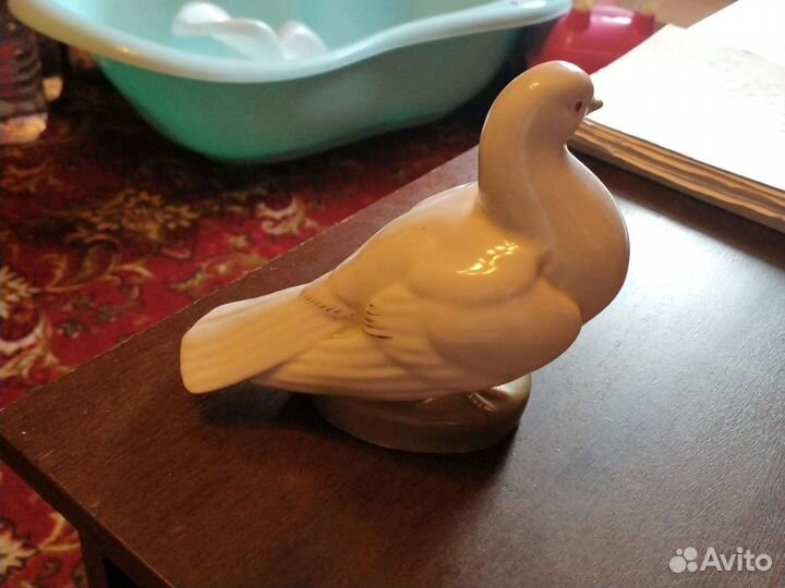 Статуэтка Голубь Старая Гжель