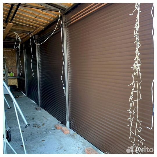 Ворота алютех роллетные