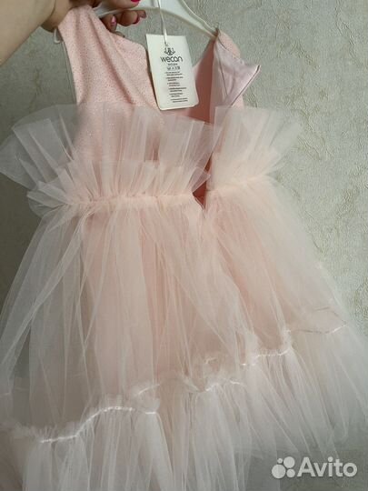 Нарядное платье для принцесс 86-104
