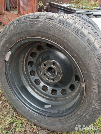 Комплект зимних колес 205 55 16