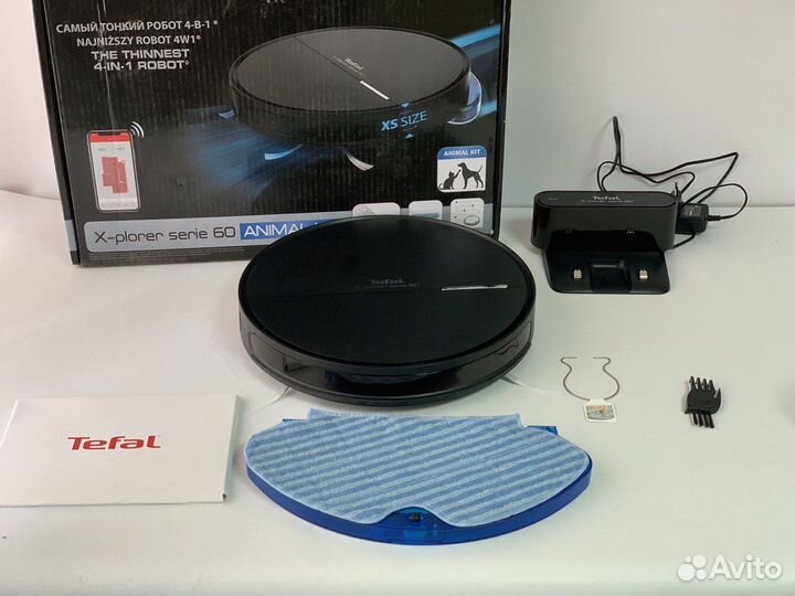 Робот-пылесос Tefal RG7455 WH/NSO-4121