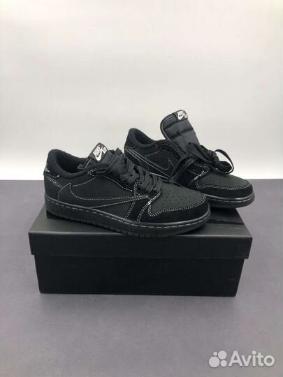 Nike Travis Scott X Jordan 1 Low OG SP Black