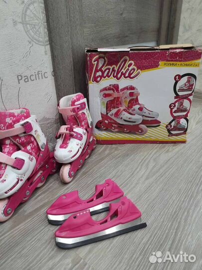 Коньки и ролики 2 в 1
