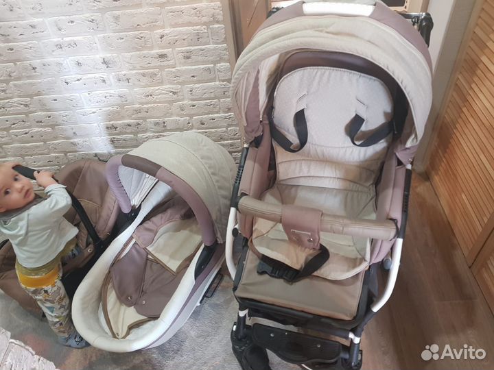 Детские коляски 3 в 1 adamex