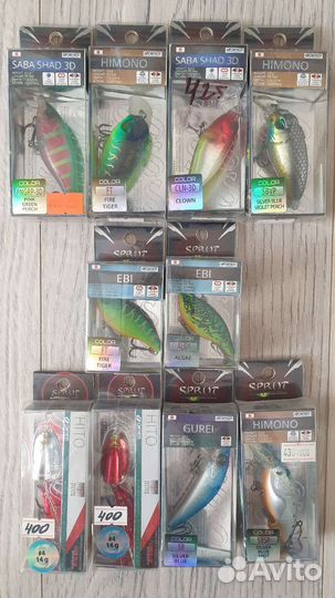Воблеры новые
