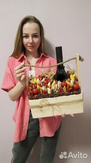 Мужские букеты съедобные