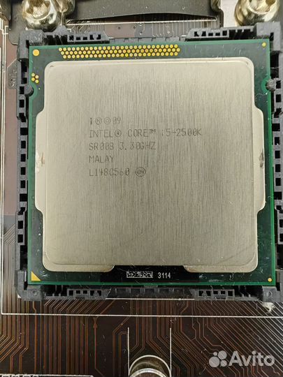 Процессор intel core i5 2500k