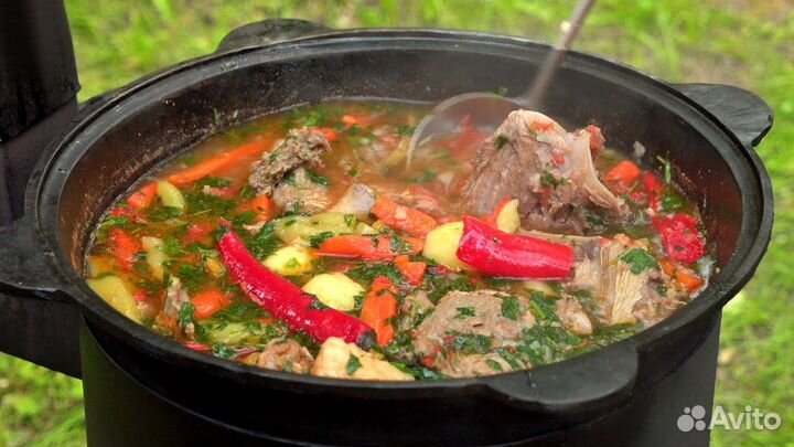 Казан узбекский чугунный. Наманган