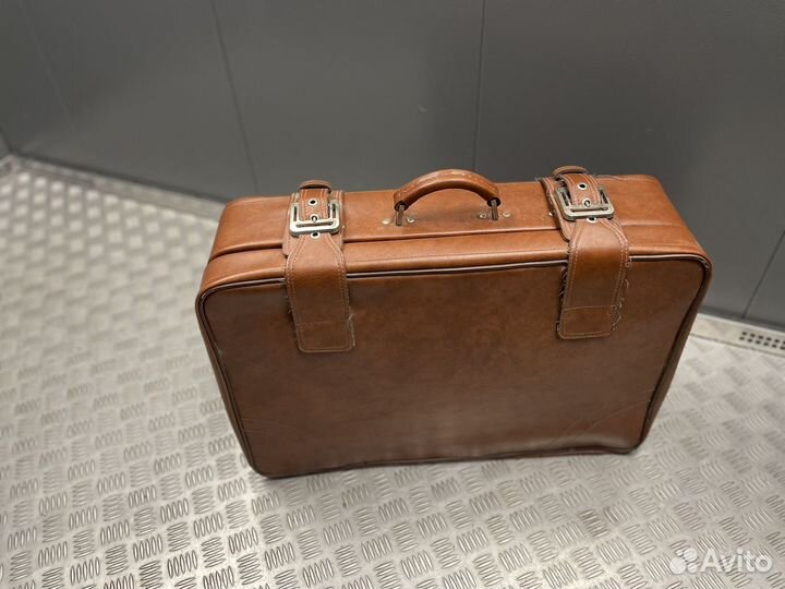 Чемодан кожаный СССР