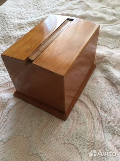 Сигаретница деревянная