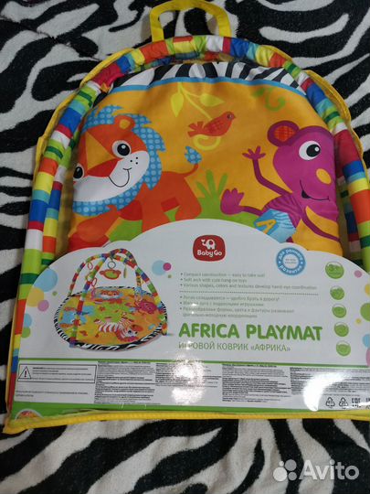 Развивающий коврик с дугами