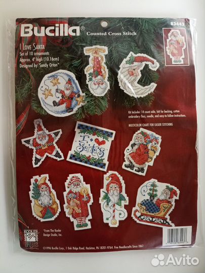 Наборы для вышивки Bucilla, Janlynn, Elsa Williams