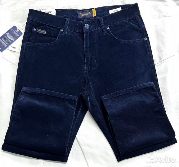 Вельвет Wrangler Arizona Dark Blue