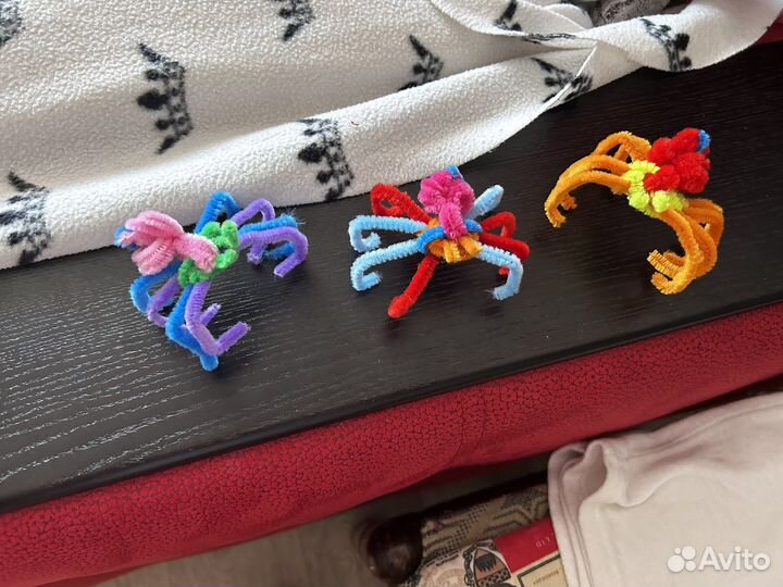 Пушистые паучки