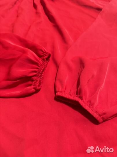 Рубашка женская красная