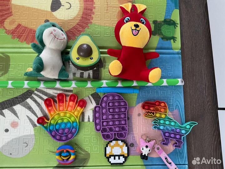 Игрушки пакетом