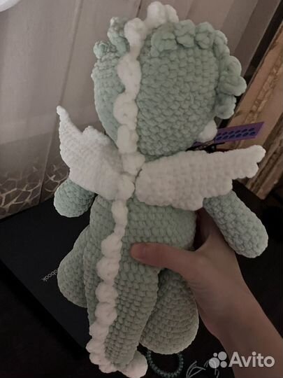 Игрушка-Дракончик-Ручная-Работа