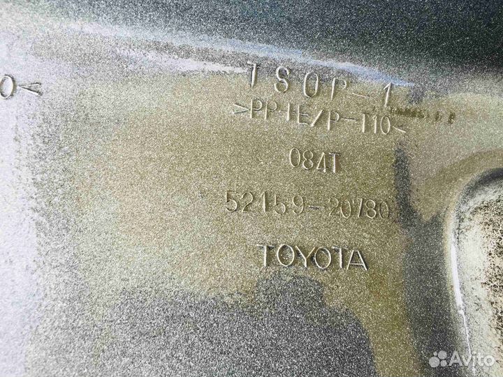 Бампер задний Toyota Carina ED T200 Белыйцарапиныу