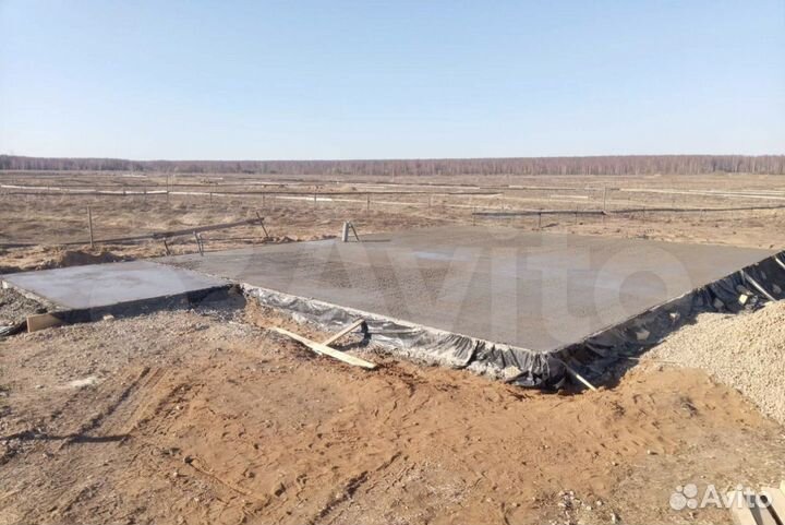 Строительство фундамента