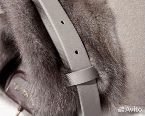 Пальто из кашемира с норкой Loro Piana FAL9483