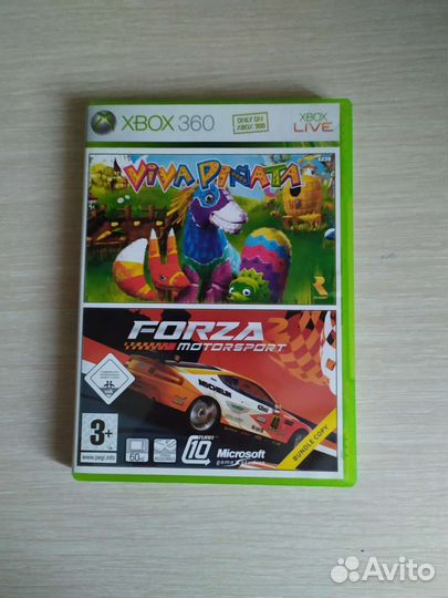 Viva pinata + forza motorsport 2 xbox 360
