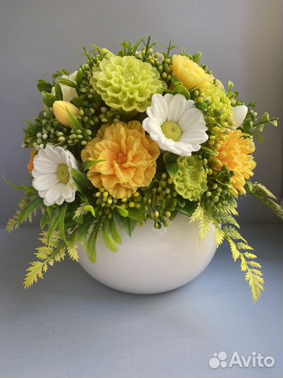 Букеты из мыла