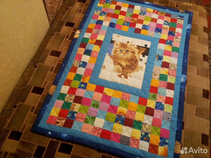 Лоскутное одеяло детское
