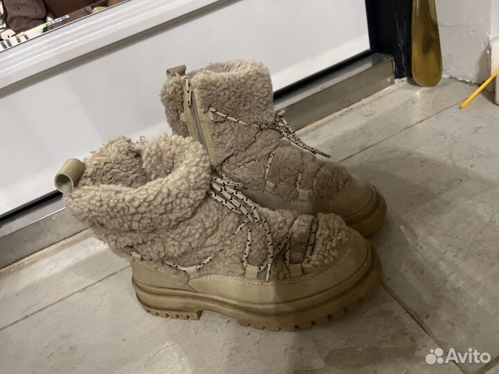 Детская зимняя обувь zara