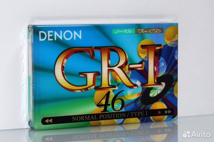 Аудиокассеты denon GR-I 46 japan market (3171)