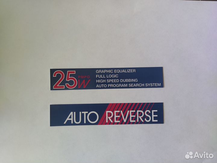 Наклейки sharp QT-94,95