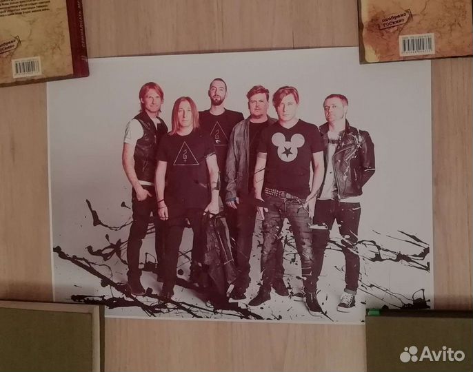 Постеры рок групп Би-2 и Сплин