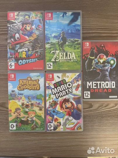 Картриджи Nintendo Switch