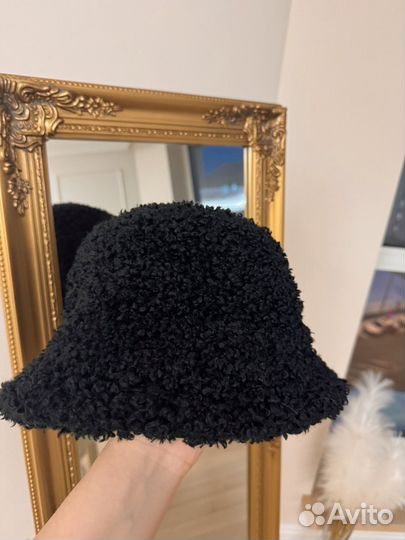 Комплект панама меховая и муфта Cardinal Margo