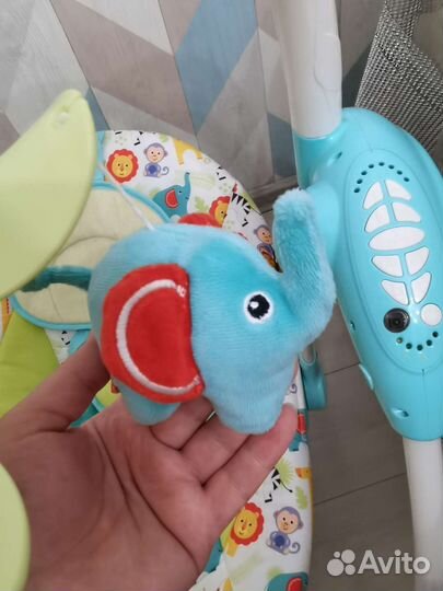 Детские качели fisher price и кокон
