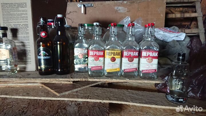 Бутылки бугельной крышкой