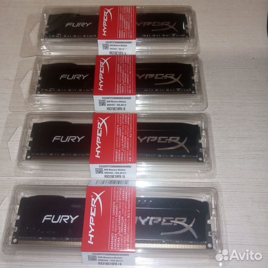 Kingston hyperx новая 16gb, 8gb, 1866 Mhz DDR3