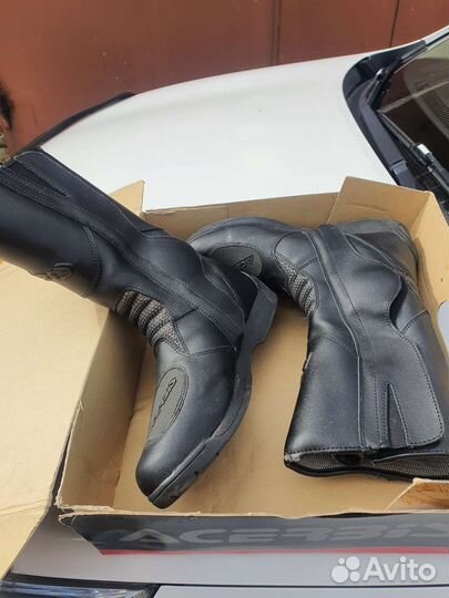 Мото ботинки