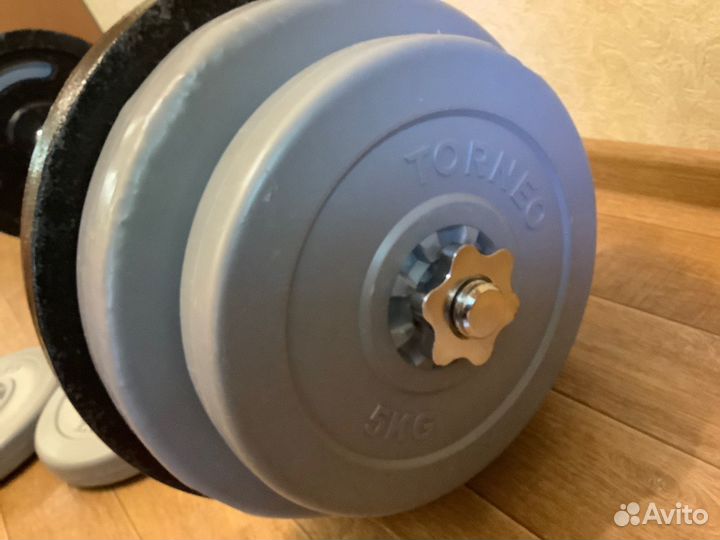 Штанга изогнутая Torneo 80 кг