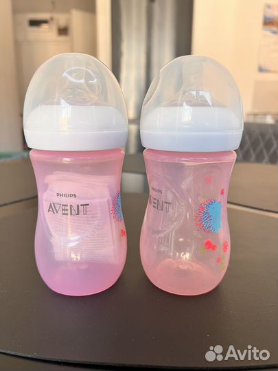 Бутылочки avent natural для кормления (новые)