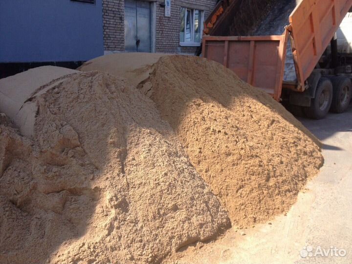 Песок строительный