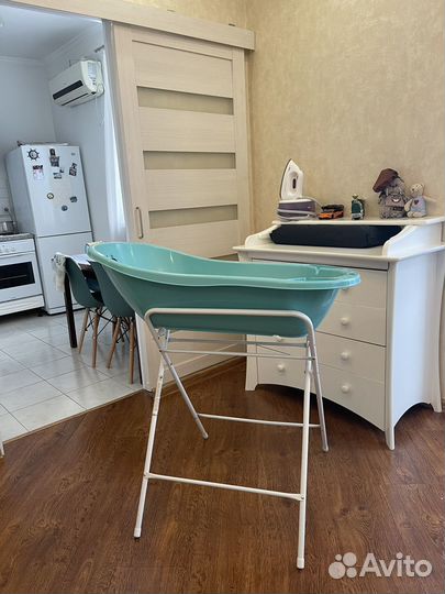 Детская ванночка с подставкой