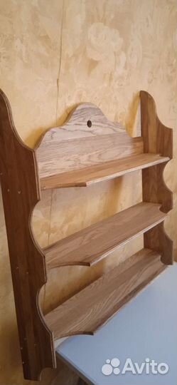 Полка настенная деревянная