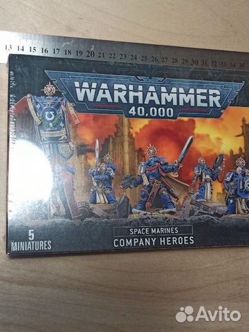 Warhammer 40000 space marines купить в Москве | Хобби и отдых | Авито