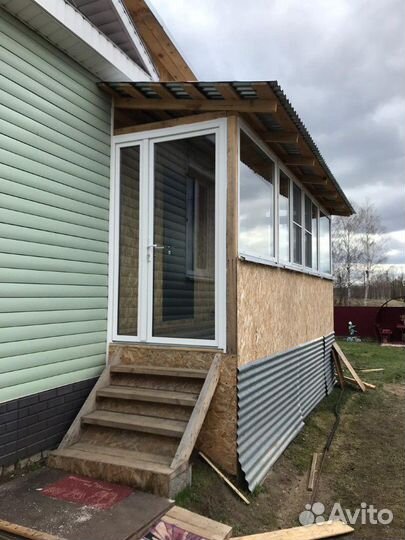 Окно для остекления коттеджей и беседок